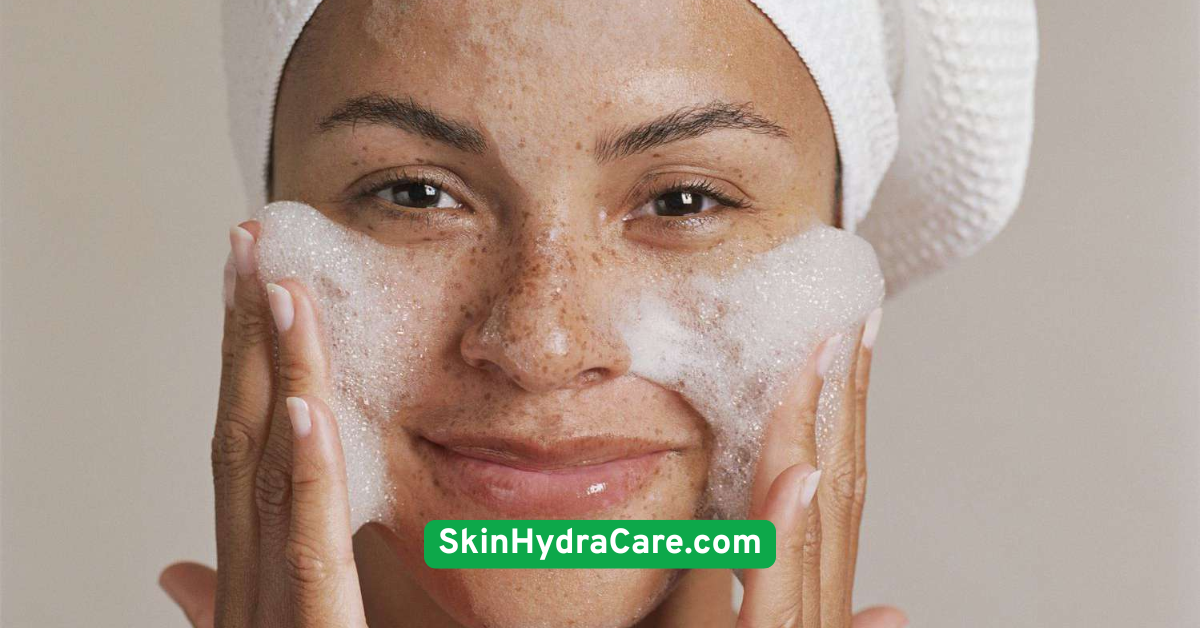 Start with a Gentle Cleanser