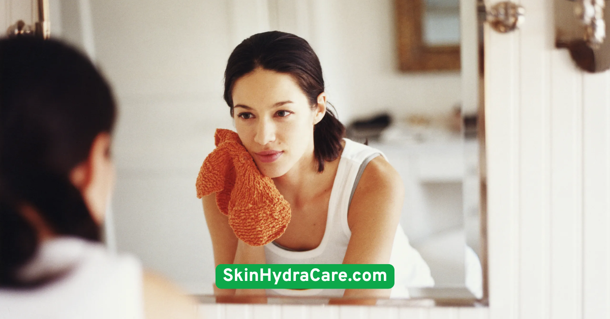 Be Gentle When Drying Your Face